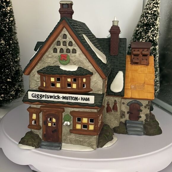 DEPT 56 GIGGELSWICK MUTTON & HAM - Picture 1 of 13